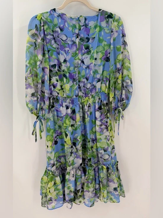 Taylor Floral Spring Summer Dress Garden Party Wedding Guest 10 - Picture 5 of 6